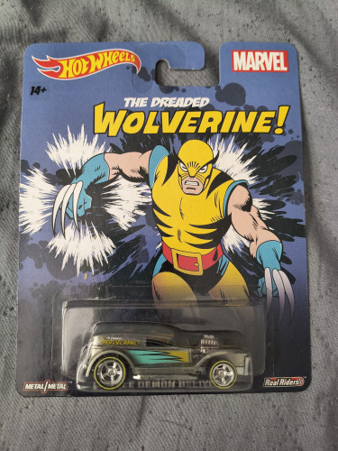 Double Demon Delivery  Wolverine Hot Wheels Wolverine # - Produto Original