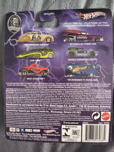  Universal Studios Monsters # - Produto Original