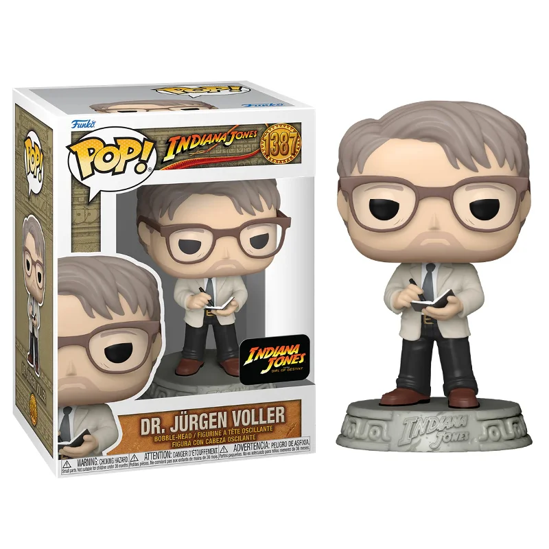 Funko Pop Dr. Jurgen Voller 1387 Indiana Jones - Indiana Jones - #1387 FUNKO POP #1387 - Produto Original