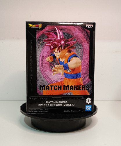 Action Figures Dragon Ball Super Match Makers Super Saiyajin Deus Son Goku - Dragon Ball Super - #