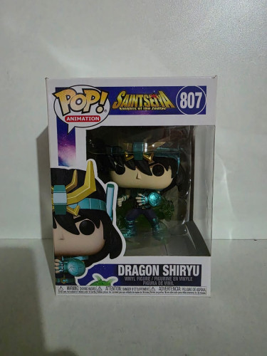 Funko Pop Dragon Shiryu-Saint Seiya: Knights Of The Zodiac-807