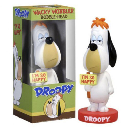 Droopy - Funko Wacky Wobbler - Bobble Head Hanna-Barbera Cartoon #0 - Produto Original