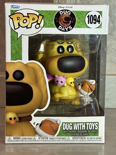 Dug With Toys 1094 - Up --Disney Pixar Dug Days-1094
