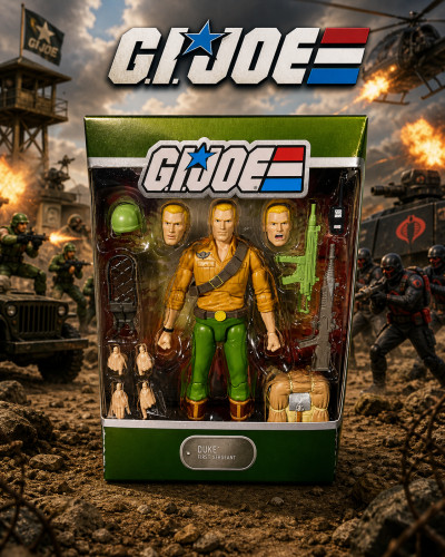 Duke First Sergeant (ultimate) Gi Joe # - Produto Original