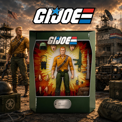 Duke First Sergeant Ultimate 18cm - Gi Joe Lançamento 2021 Retro Toys # - Produto Original