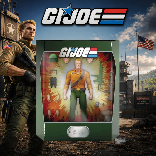 Duke First Sergeant Ultimate 18cm - Gi Joe Lançamento 2021 Retro Toys # - Produto Original