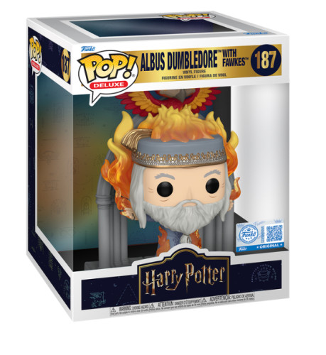 Funko Pop Dumbledore with Fawkes-Harry Potter-187