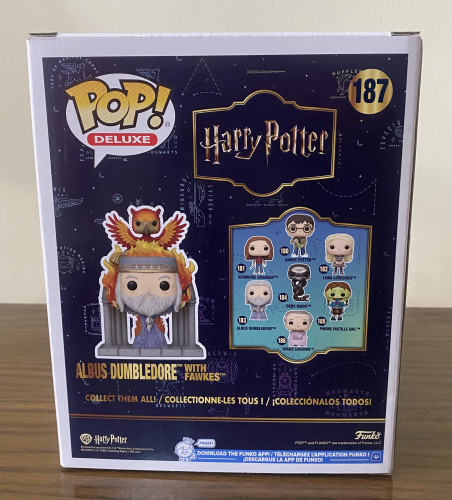 Funko Pop Dumbledore with Fawkes - Harry Potter - #187