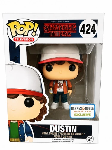 Dustin (destalhes na caixa) - Barnes & Noble Exclusive - Stranger Things  #424