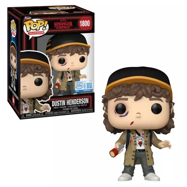 Dustin 1800 Funko Pop Stranger Things Special Edition - Stranger