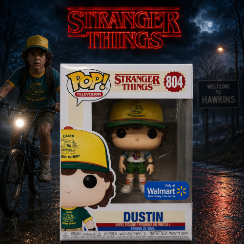 Dustin Exclusive Stranger Things ### #804 - Produto Original