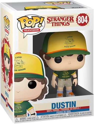 Funko Pop Dustin+bone Television Stranger Things #804 - Produto Original