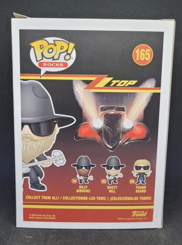 Funko Pop Dusty Hill - ZZ Top - #165