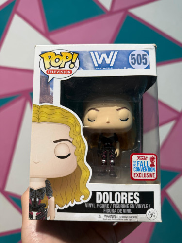 Edicao Exclusiva Funko Pop Dolores Westworld WestWorld #505 - Produto Original