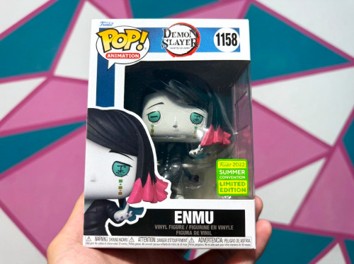 Edicao Limitada Funko Pop Enmu Demon Slayer Demon Slayer #1158 - Produto Original