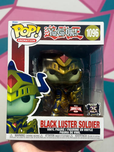 EDICAO LIMITADA SUPER Funko Pop Black Luster Soldier Yugioh #1096 - Produto Original