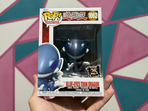 EDIÇAO DE ANIVERSÁRIO Funko Pop Blue Eyes Toon Dragon Yugioh #1062 - Produto Original