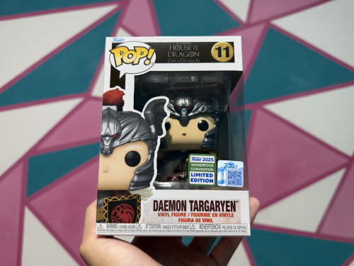 EDIÇAO LIMITADA Funko Pop Daemon Targaryen House Of The Dragon #11 - Produto Original