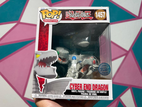 EdiÇÃo Especial Funko Pop Cyber End Dragon Novo Yugioh #1457 - Produto Original