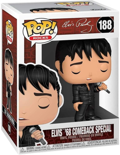 Funko Pop ELVIS '68 COMEBACK SPECIAL-Rocks-188