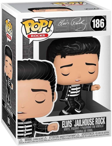 Funko Pop ELVIS JAILHOUSE ROCK #186-Rocks-186