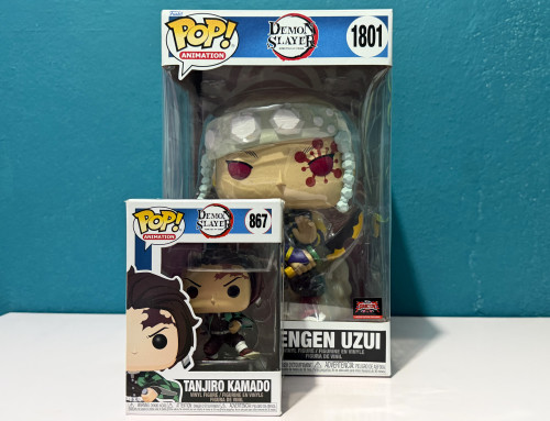 ENORME Funko Pop Tengen Uzui Jumbo EDICAO EXCLUSIVA TARGET CON Demon Slayer #1801 - Produto Original
