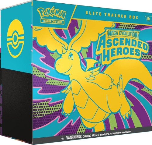 Etb Ascended Heroes - Heróis Excelsos (inglês) Pokemon # - Produto Original