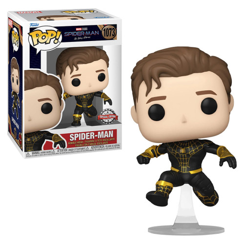 Funko Pop Exclusive - Spider-man (black & Gold Suit)-Spider-man-1073