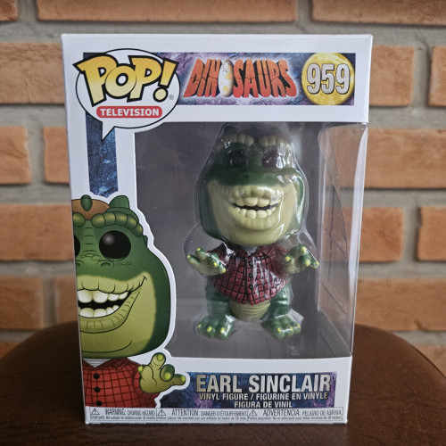 Funko Pop Earl Sinclair-FAMILIA DINOSAURO-159