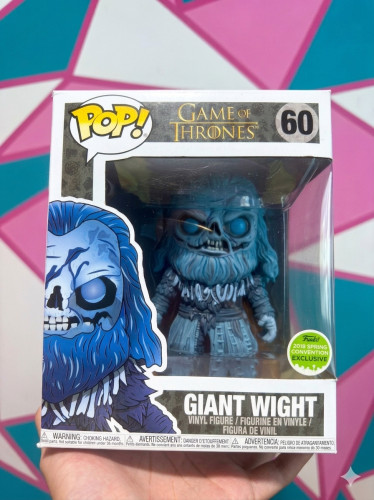 Edicao Exclusiva Funko Pop Giant Wight-Game Of Thrones-60