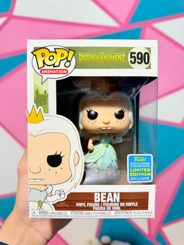 Edição Limitada E Rara Funko Pop Bean Com Protetor Disenchantment (Desencanto) #590 - Produto Original