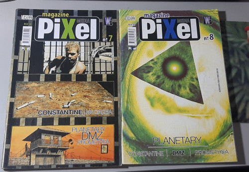 Pixel Media Magazine pack com 9 revistas - Vertigo Comics - #9