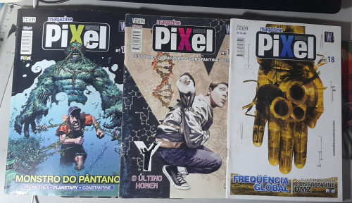 Pixel Media Magazine pack com 9 revistas - Vertigo Comics - #9