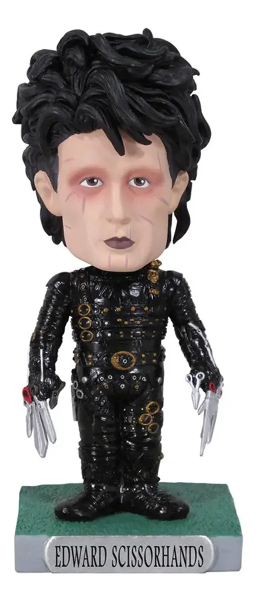 Edward Scissorhands - Mãos De Tesoura - Funko Wacky Wobbler Bobble Head Edward Mãos De Tesoura #01 - Produto Original