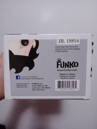 Funko Pop Edward Scissorhands - Edward Scissorhands - #17