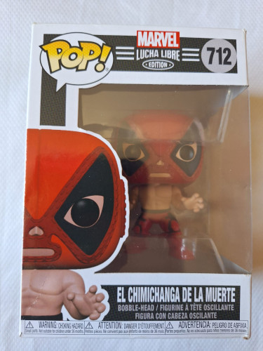 Funko Pop El Chimichanga De La Muerte - Marvel Lucha Libre Edition - #712