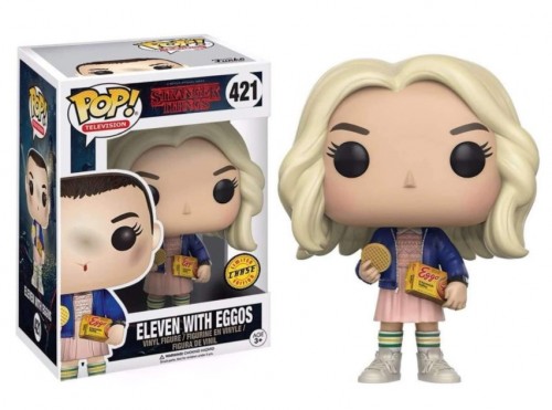 Eleven With Eggos #421 Chase Funko Pop Original Stranger Things-Stranger Things-421