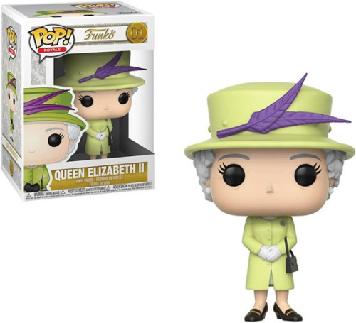 Funko Pop Elizabeth Queen - Rainha Elizabeth - The Royal Family - #1