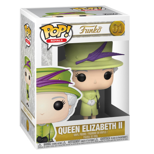 Funko Pop Elizabeth Queen - Rainha Elizabeth-The Royal Family-1