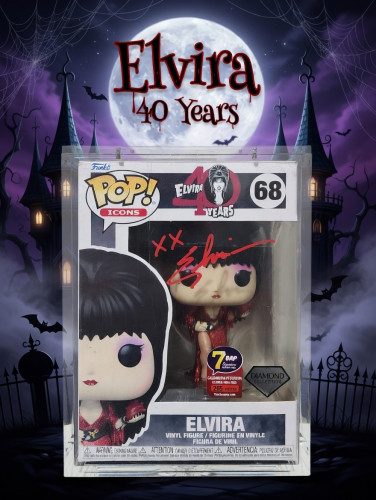 Elvira Diamond 7bap 295 Unidades Assinadas Certificado-Elvira 40th Anniversary-68