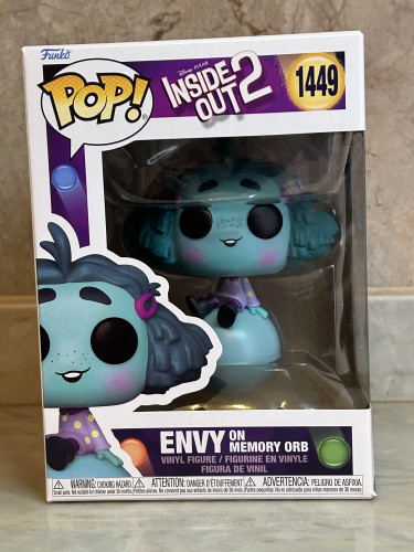 Funko Pop Envy On Memory Orb  ( Inveja  ) - Divertidamente --Disney Pixar Inside Out-1449