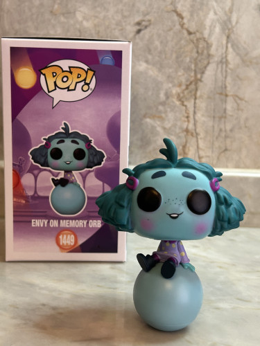 Funko Pop Envy On Memory Orb  ( Inveja  ) - Divertidamente - - Disney Pixar Inside Out - #1449