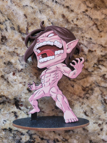 Action Figures Smash Figures Titã de Ataque/Eren Yeager - Atack On Titan - #