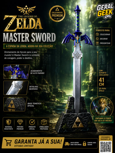 Espada Da Zelda The Legend Of Zelda # - Produto Original