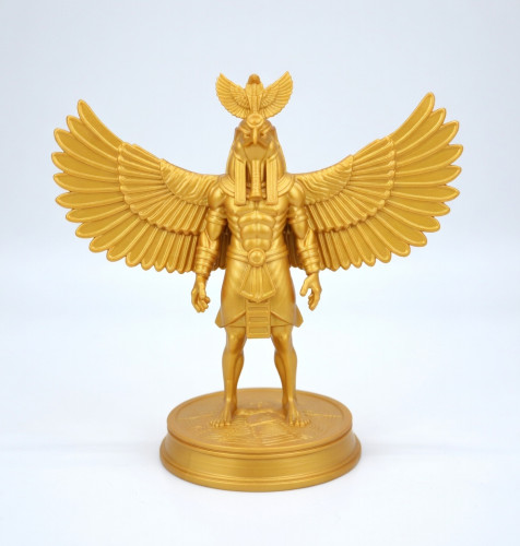 Estátua Artesanal Horus Peça Única Colecionável Hórus # - Produto Original