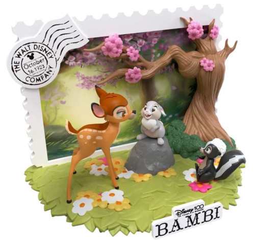 Estátua Bambi - Disney 100 Years - D-Stage - Beast Kingdom Disney 100 Years # - Produto Original
