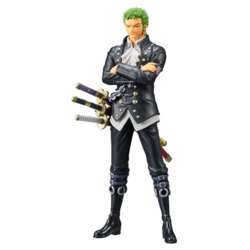 Estátua Banpresto One Piece Film: Red The Grandline Men Vol.3 Dxf - Roronoa Zoro One Piece # - Produto Original