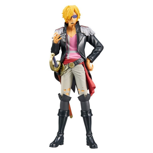 Estátua Banpresto One Piece Film: Red The Grandline Men Vol.4 Dxf - Sanji One Piece # - Produto Original