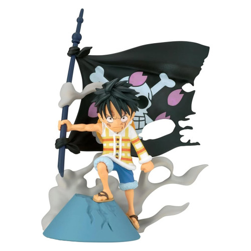 Estátua Banpresto World Collectable Figure - Monkey D. Luffy One Piece # - Produto Original