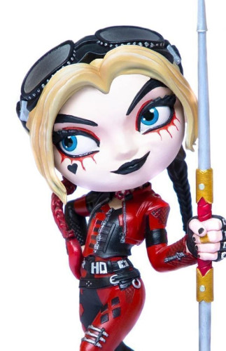 Estátua Harley Quinn Arlequina - Esquadrão Suicida - MiniCo - Iron Studios-Esquadrão-